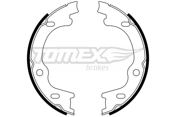 TOMEX Brakes Bremsbackensatz